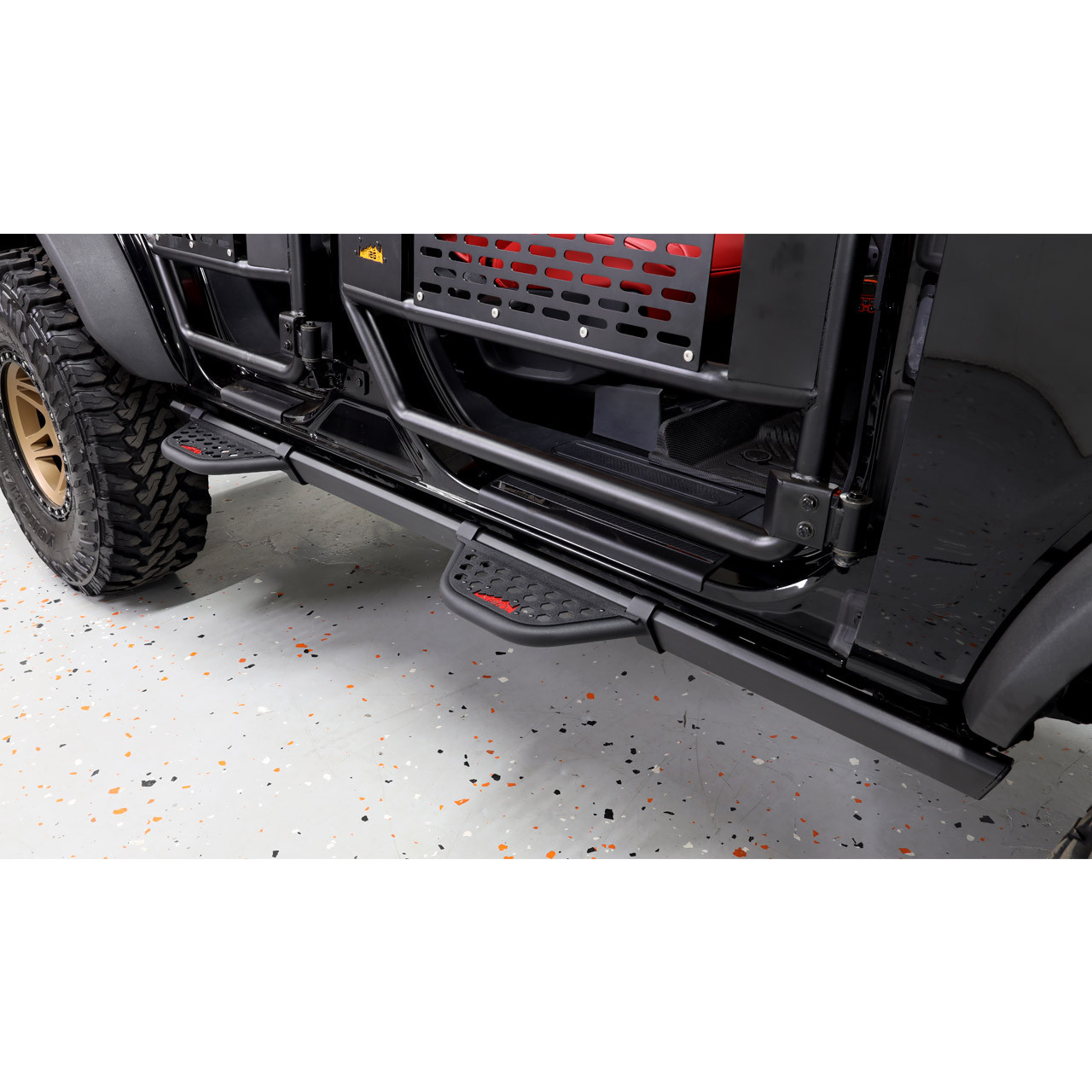 IAG V1 EZ-Step Add-on for 2021+ Ford Bronco 4 Door - Install Step Height 2