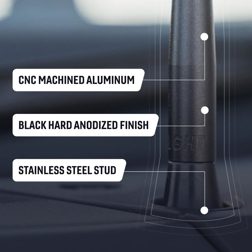 BuiltRight Industries Perfect-Fit Stubby Antenna - Features