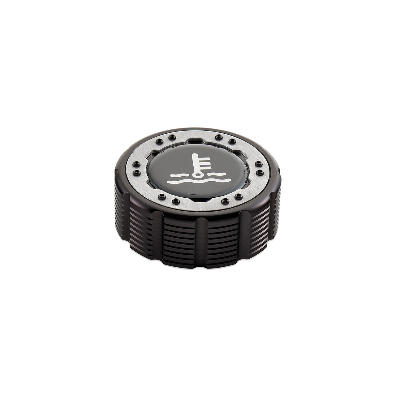 IAG Off-Road Beadlock Coolant Cap For 2021+ Ford Bronco, 15+ F-150, 19+ Ranger - Aluminum