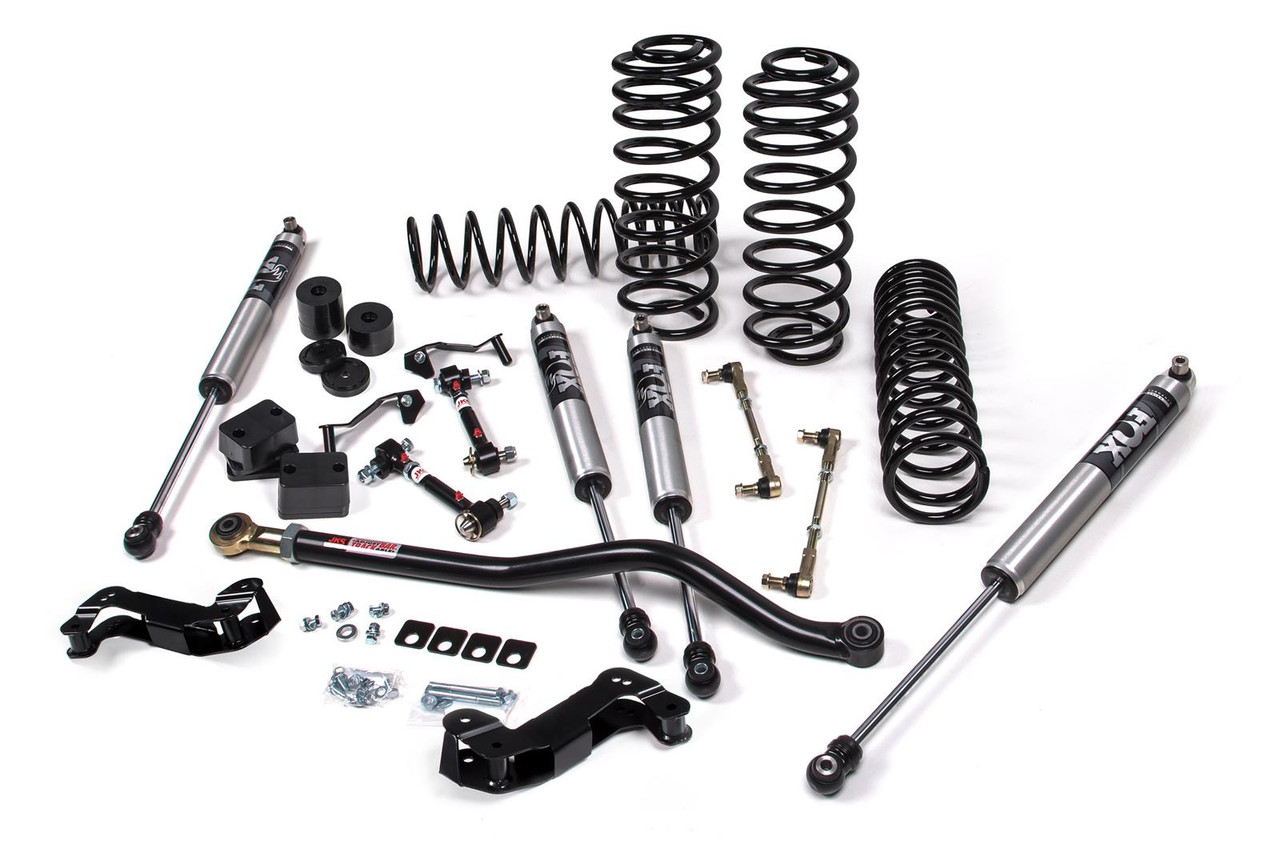 JKS Jeep JL J-Kontrol 3in 2Dr w/Fox 2.0 Performance Series Shocks STD Rate Coils - JSPEC134KFP