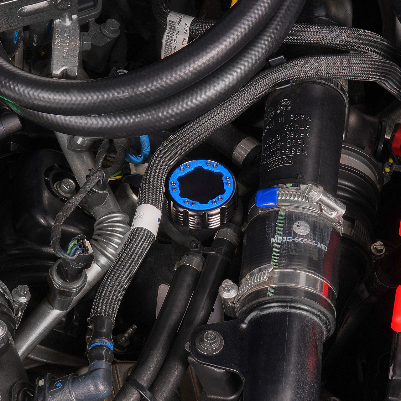 IAG Off-Road Beadlock Cap Kit for 2021+ Ford Bronco, 2024+ Ranger, 22+ Maverick - Oil Cap Installed 3