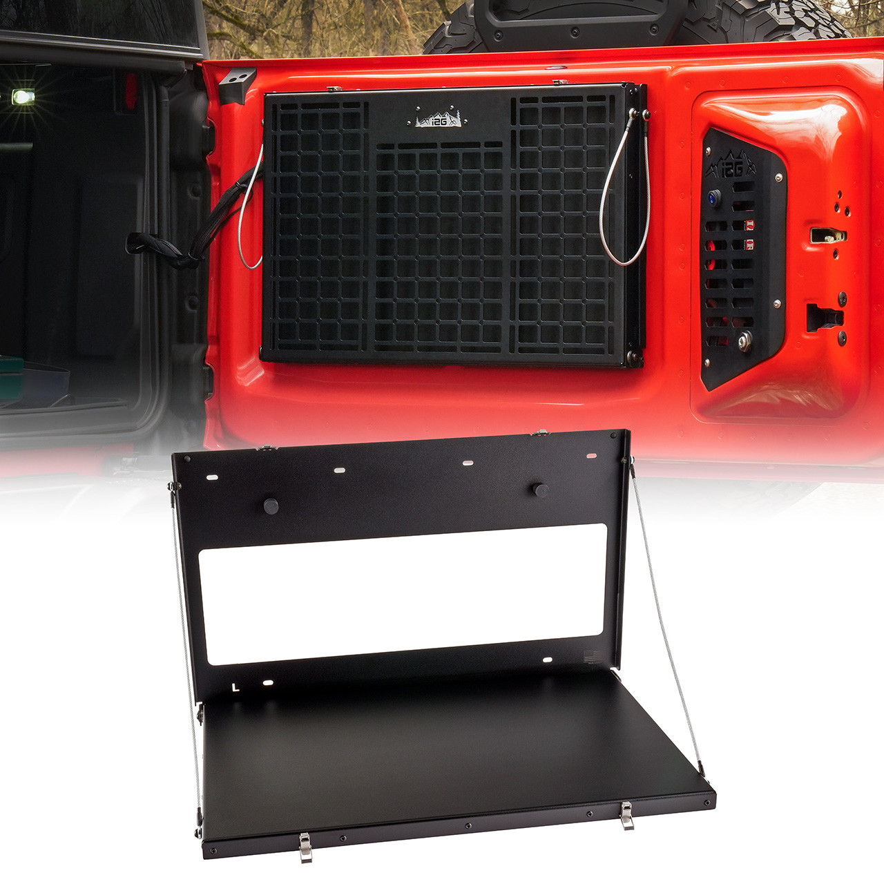 IAG Off-Road Base Camp Tailgate Table For 2021+ Ford Bronco