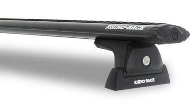 Rhino-Rack 02-09 Chevrolet Trailblazer 4 Door SUV Vortex RLT600 2 Bar Roof Rack - Black - JA6164 Rhino-Rack 02-09 Chevrolet Trailblazer 4 Door SUV Vortex RLT600 2 Bar Roof Rack - Black - JA6164