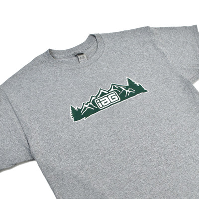 IAG Men's Mountain Logo Gray T-Shirt IAG Men's Mountain Logo Gray T-Shirt