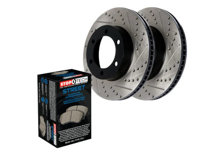 Street Axle Pack Drilled & Slotted, Rear - 938.65523