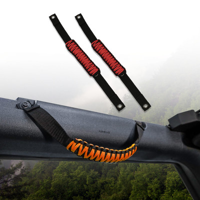 IAG Paracord Grab Handle 2-Piece Set for 2021+ Ford Bronco Two & Four Door IAG Paracord Grab Handle 2-Piece Set for 2021+ Ford Bronco Two & Four Door