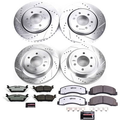 Power Stop 2018 Ford Expedition Front & Rear Z36 Truck & Tow Brake Kit - K8026-36 Power Stop 2018 Ford Expedition Front & Rear Z36 Truck & Tow Brake Kit - K8026-36