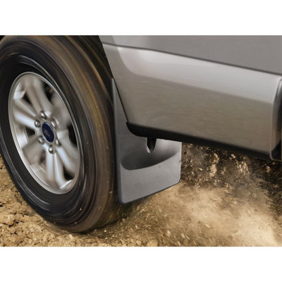 WeatherTech 21-23 Ford Bronco (Will Fit Factory Rock Rails/Tube Step) No Drill Mudflaps - Black - 110140-120140 WeatherTech 21-23 Ford Bronco (Will Fit Factory Rock Rails/Tube Step) No Drill Mudflaps - Black - 110140-120140