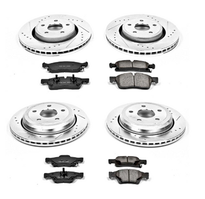 Power Stop 11-19 Dodge Durango Front & Rear Z23 Evolution Sport Brake Kit Power Stop 11-19 Dodge Durango Front & Rear Z23 Evolution Sport Brake Kit