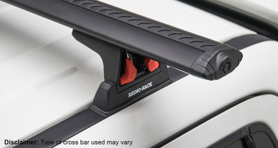 Rhino-Rack 16-20 Toyota Tacoma 4 Door Pick Up Vortex RLT600 Ditch Mount 1 Bar Roof Rack - Black - JA9114 Rhino-Rack 16-20 Toyota Tacoma 4 Door Pick Up Vortex RLT600 Ditch Mount 1 Bar Roof Rack - Black - JA9114