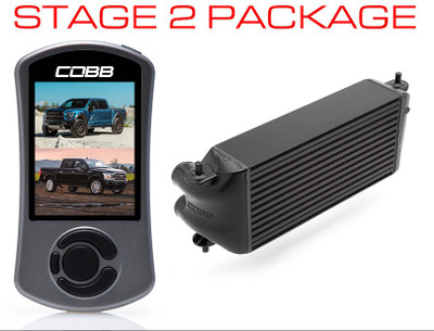 Cobb Ford F-150 Ecoboost Raptor/Ltd. Stage 2 Power Package - Black (Factory Loc. I/C + NO INTAKE) Cobb Ford F-150 Ecoboost Raptor/Ltd. Stage 2 Power Package - Black (Factory Loc. I/C + NO INTAKE)