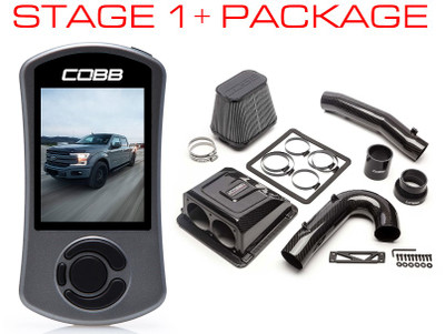 Cobb 17-19 Ford F-150 EcoBoost 3.5L Stage 1+ Redline Carbon Fiber Power Package w/TCM Cobb 17-19 Ford F-150 EcoBoost 3.5L Stage 1+ Redline Carbon Fiber Power Package w/TCM