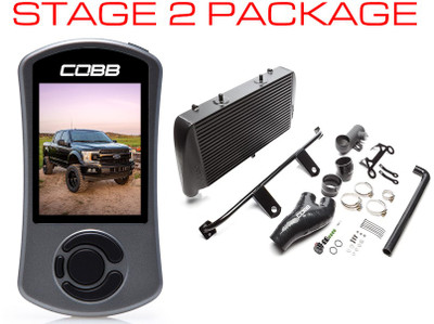 Cobb 2020 Ford F-150 Ecoboost 3.5L Stage 2 Power Package - Black (NO INTAKE) Cobb 2020 Ford F-150 Ecoboost 3.5L Stage 2 Power Package - Black (NO INTAKE)