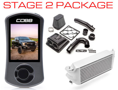 Cobb 2020 Ford F-150 Ecoboost 3.5L Stage 2 Redline CF Power Package - Silver (Factory Loc. I/C) Cobb 2020 Ford F-150 Ecoboost 3.5L Stage 2 Redline CF Power Package - Silver (Factory Loc. I/C)