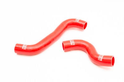 GrimmSpeed 15-17 Subaru WRX / 14-17 Subaru Forester XT Radiator Hose Kit - Red - 405328