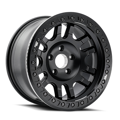 Dirty Life 9314 Canyon Race 20x10 / 8x165.1 BP / -44mm Offset / 130.8mm Hub Matte Black Wheel - 9314-2181MB44