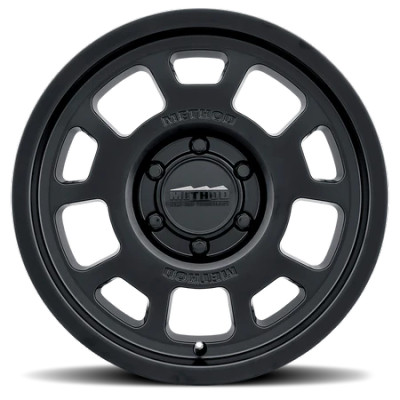Method MR705 17x8.5 0mm Offset 8x6.5 130.81mm CB Matte Black Wheel - MR70578580500 Method MR705 17x8.5 0mm Offset 8x6.5 130.81mm CB Matte Black Wheel - MR70578580500