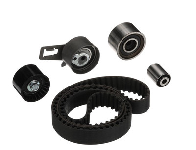 Gates 04-08 Subaru 2.0L & 2.5L Stock Replacement Timing Belt Component Kit (Belt Tensioner 4 Idlers) Gates 04-08 Subaru 2.0L & 2.5L Stock Replacement Timing Belt Component Kit (Belt Tensioner 4 Idlers)