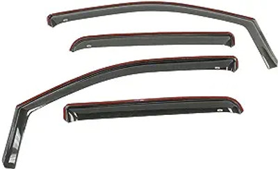 Westin 2010-2018 Toyota 4Runner Wade In-Channel Wind Deflector 4pc - Smoke - 72-88419