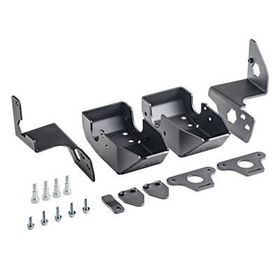 IAG Rock Shield™ Rear Shock Trailing Arm Skid Plate for 2021+ Ford Bronco - Parts Layout