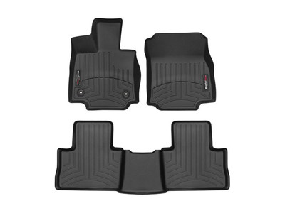 WeatherTech 2019+ Toyota Rav4 Front & Rear FloorLiner - Black WeatherTech 2019+ Toyota Rav4 Front & Rear FloorLiner - Black