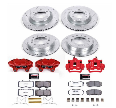 Power Stop 10-15 Toyota 4Runner Front and Rear Z36 Truck & Tow Kit w/Cals