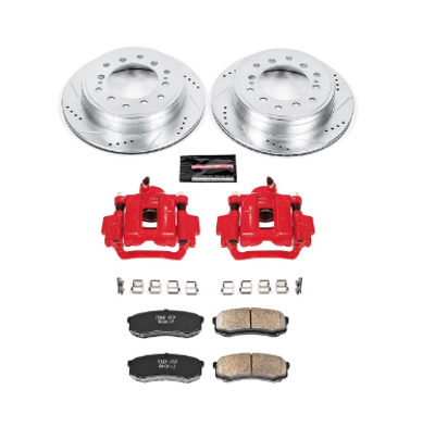 Power Stop 10-19 Lexus GX460 Rear Z23 Evolution Sport Brake Kit w/Calipers Power Stop 10-19 Lexus GX460 Rear Z23 Evolution Sport Brake Kit w/Calipers