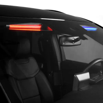 Putco 15-23 Ford F150 Interceptor 12in Emergency Blade Windshield Mount LED Light (Pair) -Blue/White - 911401212 Putco 15-23 Ford F150 Interceptor 12in Emergency Blade Windshield Mount LED Light (Pair) -Blue/White - 911401212