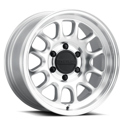 Raceline 958MC Rogue 16X8In / 6X139.7 BP 0mm Offset 106.1mm Bore - Machined Finish Wheel - 958MC-68060-00