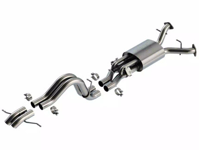 Borla 22-24 Ford Bronco Raptor V6 Turbo AT 2WD / 4WD ATAK Catback Exhaust w/ Turndown Tips - 140935 Borla 22-24 Ford Bronco Raptor V6 Turbo AT 2WD / 4WD ATAK Catback Exhaust w/ Turndown Tips - 140935