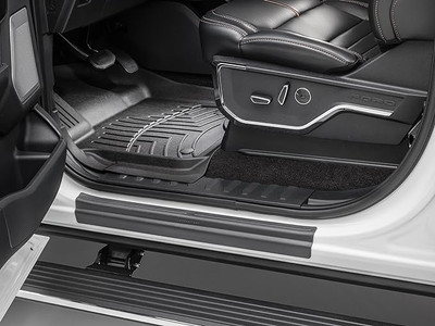 WeatherTech 21-23 Ford F-150 Super Cab SillProtector - Black - ST002K2 WeatherTech 21-23 Ford F-150 Super Cab SillProtector - Black - ST002K2