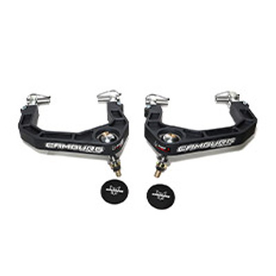 Camburg Toyota 22-23 Landcruiser 300 / 22-23 LX600 KINETIK V2 Perf Billet Uniball Upper Arms - CAM-310194-GRY Camburg Toyota 22-23 Landcruiser 300 / 22-23 LX600 KINETIK V2 Perf Billet Uniball Upper Arms - CAM-310194-GRY