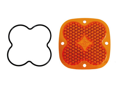 Baja Designs Squadron Work/Scene Factory Amber Lens Replacement Kit - 668420 Baja Designs Squadron Work/Scene Factory Amber Lens Replacement Kit - 668420