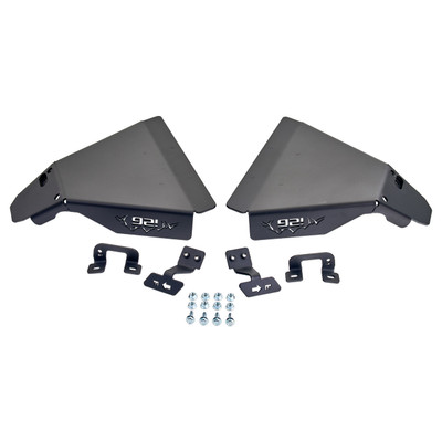 IAG Rock Armor Front Lower Control Arm Skid Plate for 2022+ Bronco Raptor - Layout