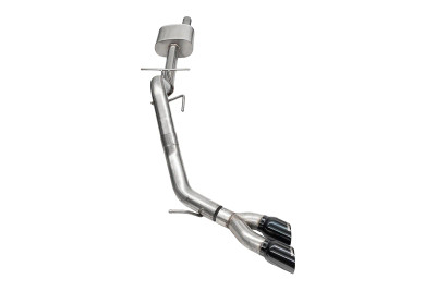 Corsa 2024-2025 Ford Ranger 3in Cat-Back Exhaust 4in Polished Pro-Series Slash Cut Twin Tip - 21246 Corsa 2024-2025 Ford Ranger 3in Cat-Back Exhaust 4in Polished Pro-Series Slash Cut Twin Tip - 21246