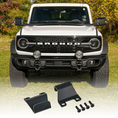 IAG Off-Road FMS Pod Light Mounts For 2021+ Ford Bronco w/ Capable Bumper