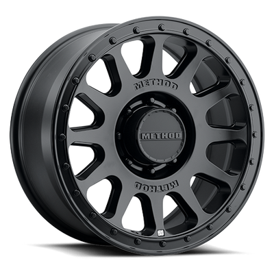 Method MR709 HD Bead Grip 18x 9in / ET12 / 8x180 BP / 124.1mm Bore - Black Wheel - MR70989088512H