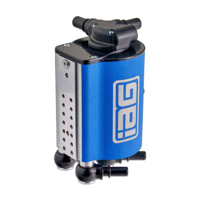 IAG Air Oil Separator AOS For 2021+ 2.3L Ford Bronco - Blue Angle 1