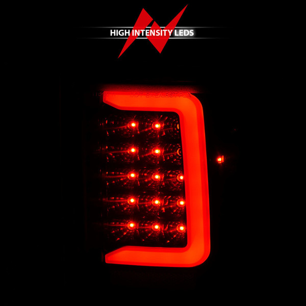 ANZO 1993-1997 Ford Ranger LED Tail Lights w/ Light Bar
