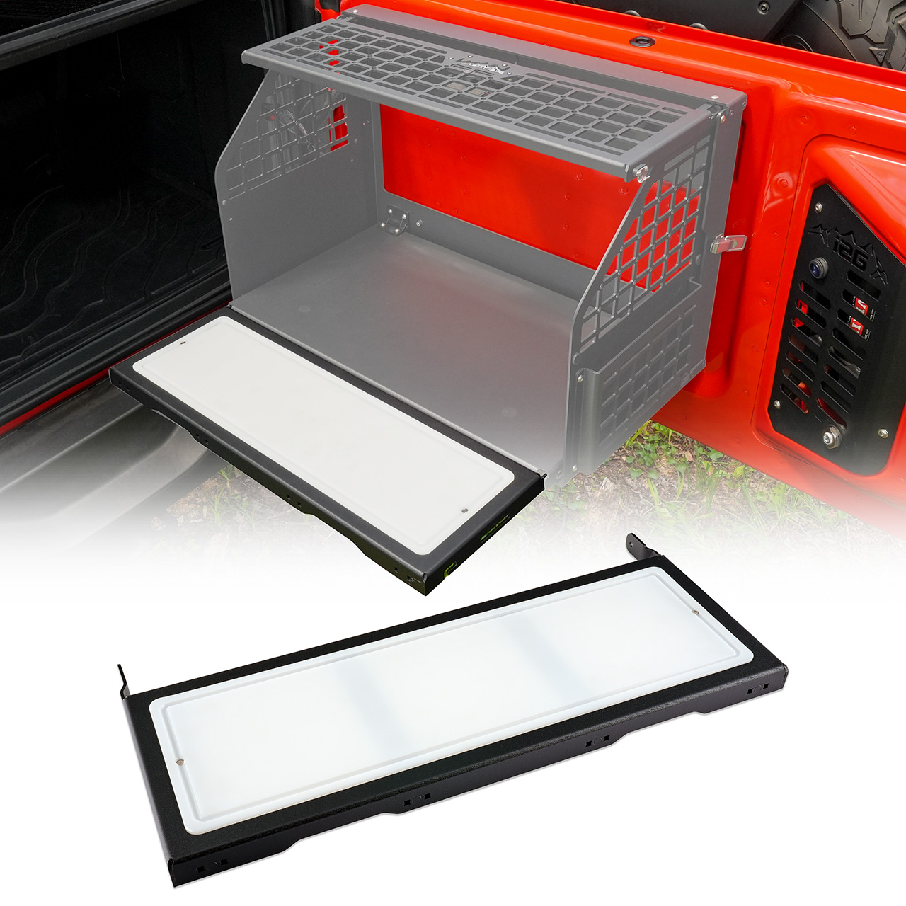 IAG Multilevel Tailgate Table Cutting Board Extension for 2021+ Ford Bronco