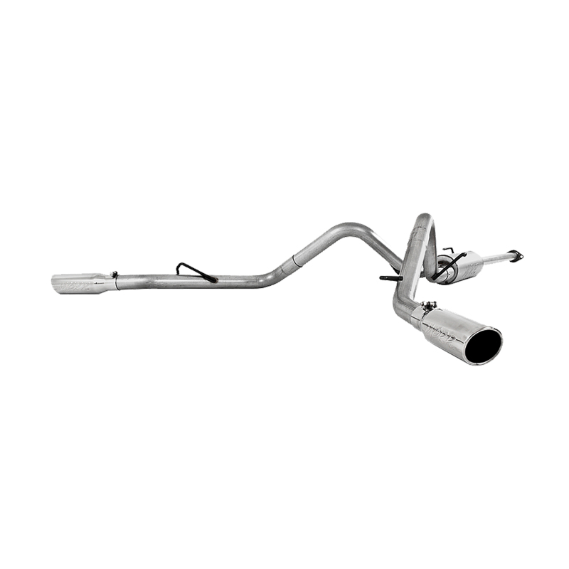 MBRP 05-13 Toyota Tacoma 4.0L EC/CC AL Dual Split Side Cat Back Exhaust - S5328AL