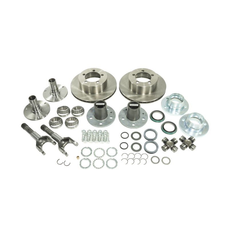 Yukon Gear Spin Free Locking Hub Conv Kit For Dana 30 & Dana 44 TJ / XJ / YJ / 27 Spline / 5 X 4.5in - YA WU-07