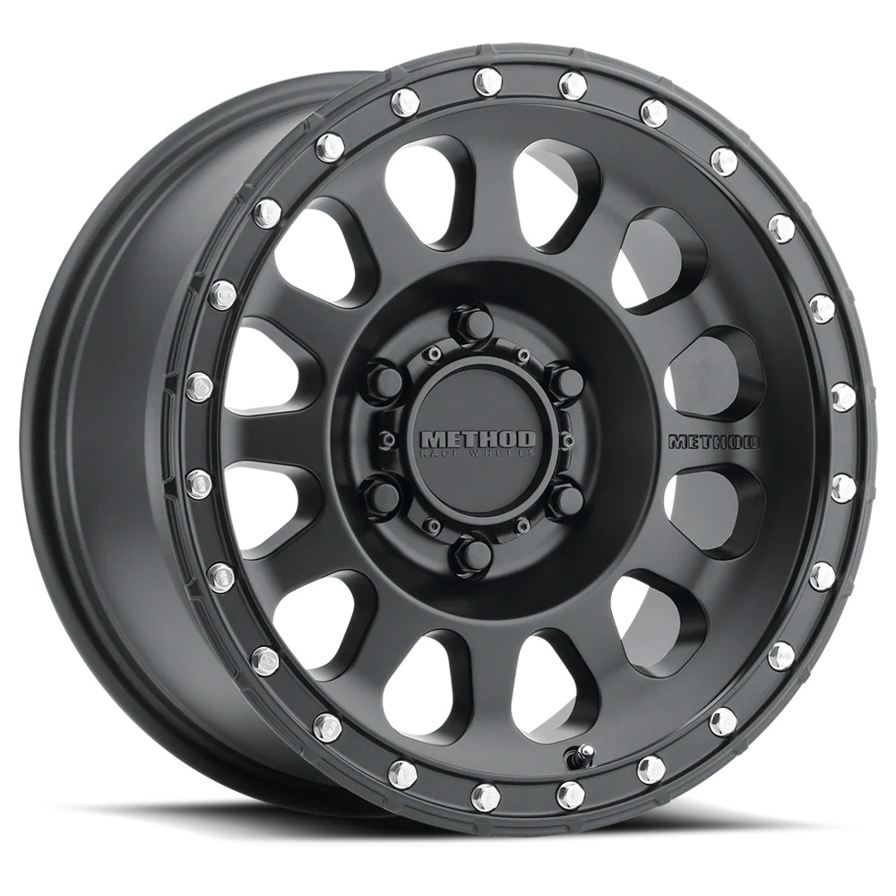 Method MR315 20x9 / 8x6.5 BP / 18mm Offset / 130.81mm CB Matte Black Wheel