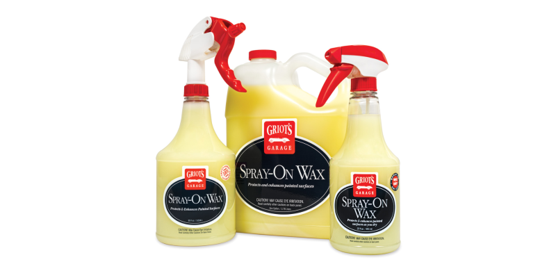 Griots Garage Spray-On Wax - 1 Gallon - Case of 4 - 11097