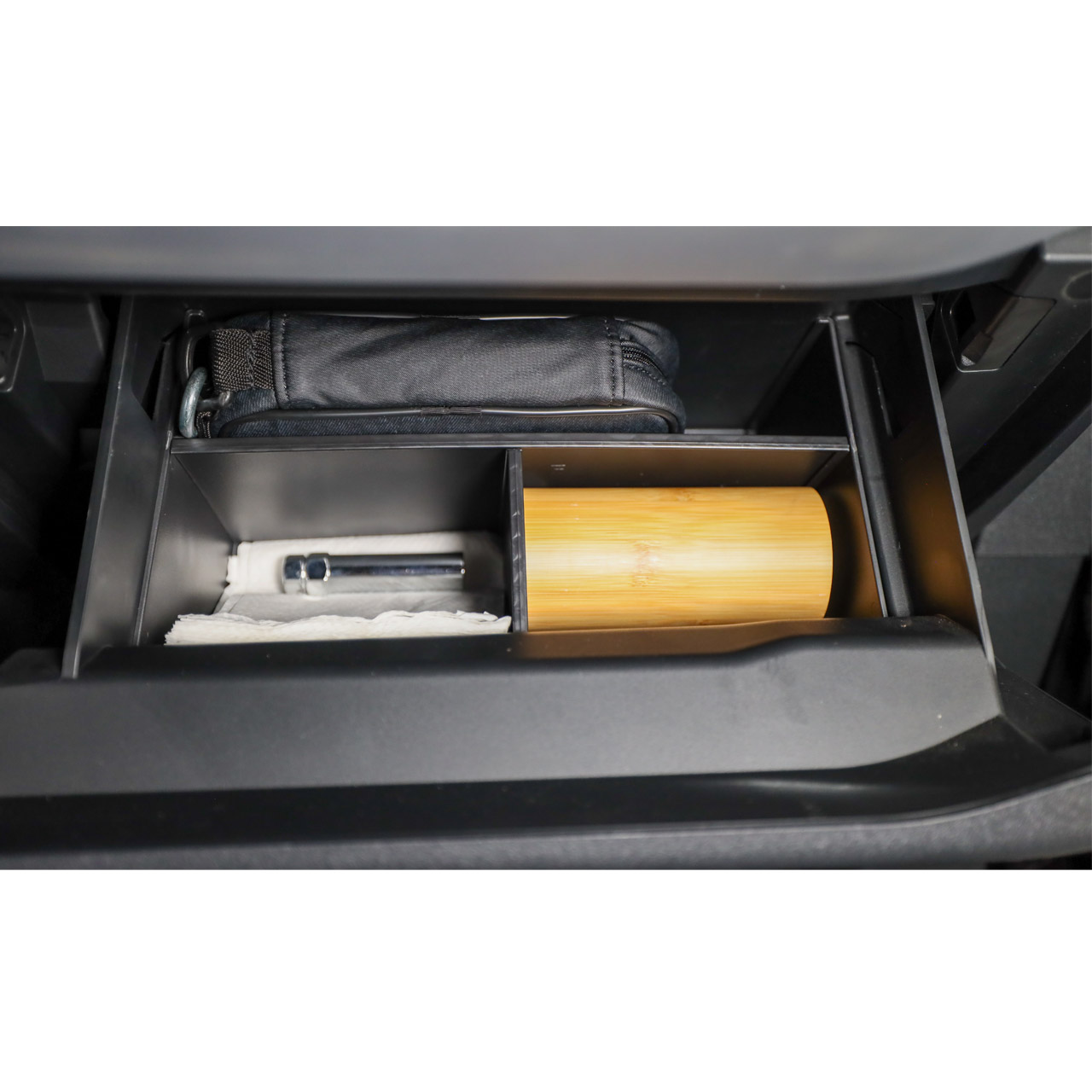 IAG I-Line Glove Box Partition for 2021+ Ford Bronco