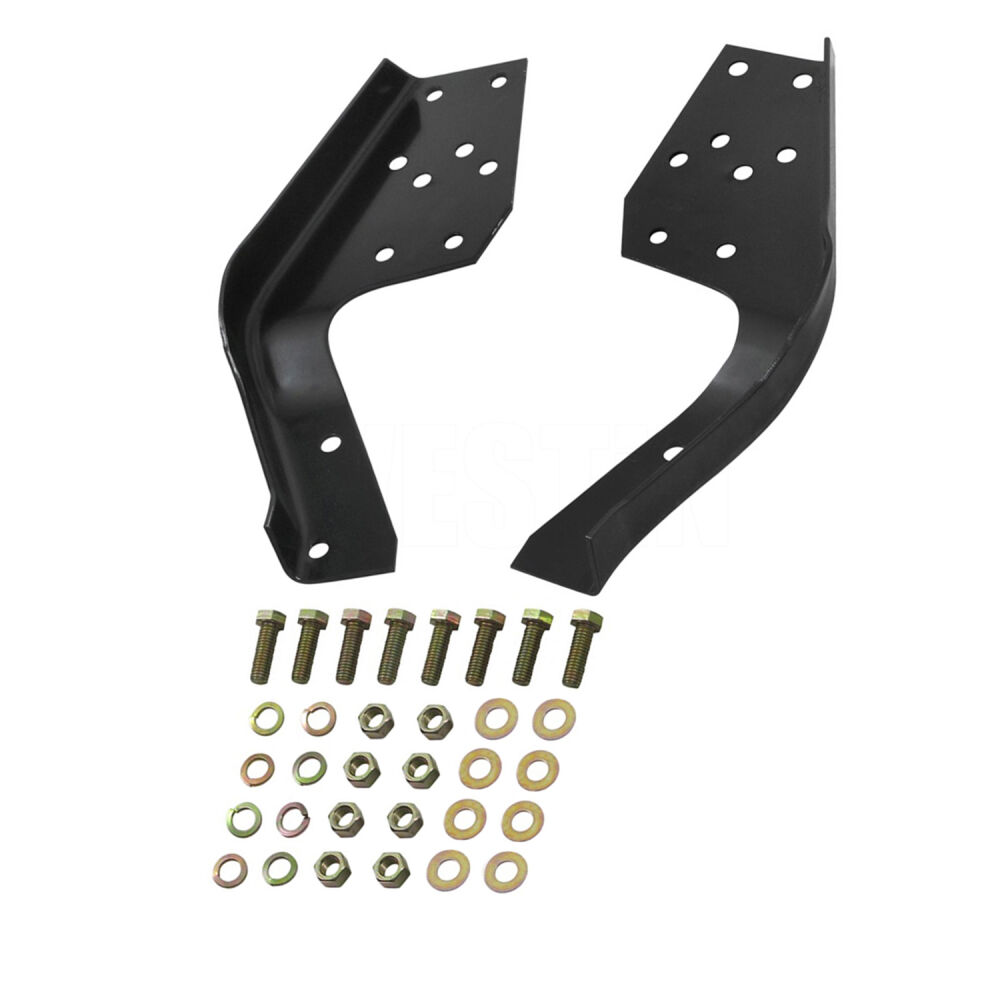 Westin/Fey 78-96 Ford Bronco Universal Bumper Mount Kit - Black - 95600