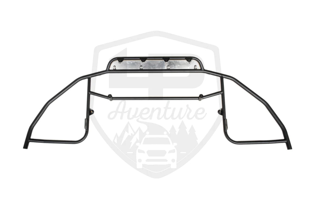 LP Aventure 2022+ Subaru WRX Bumper Guard - Powder Coated (Incl Front Plate) - FLP-WRX-22-GUARD-B+OPC