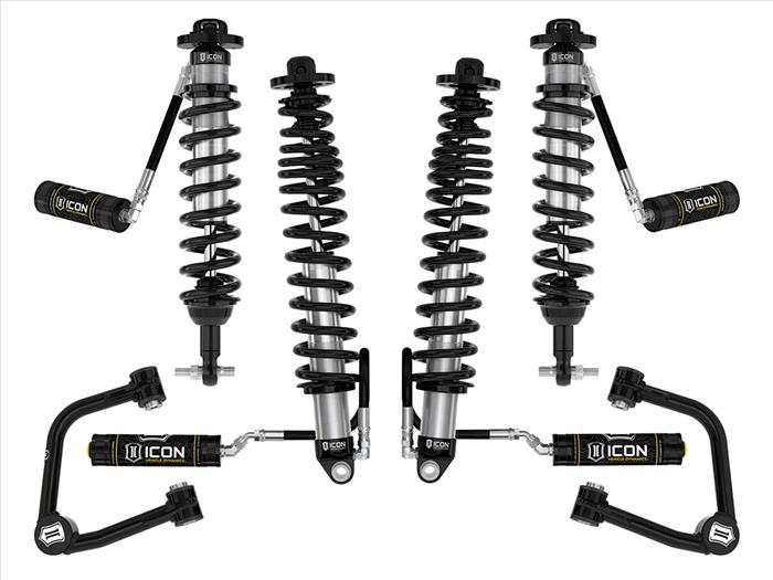 ICON 21-UP Ford Bronco SASQUATCH 2-3in LIFT STAGE 4 SUSPENSION SYSTEM TUBULAR - K40014T