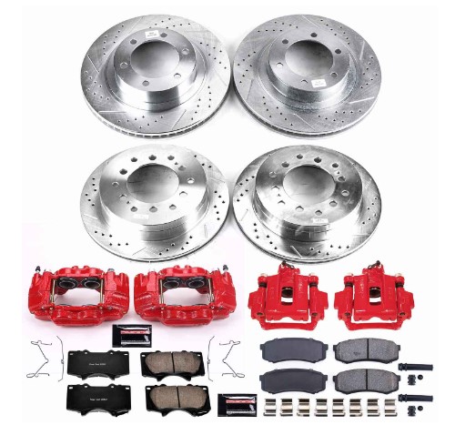 Power Stop 03-09 Toyota 4Runner Front & Rear Z23 Evolution Sport Brake Kit w/Calipers