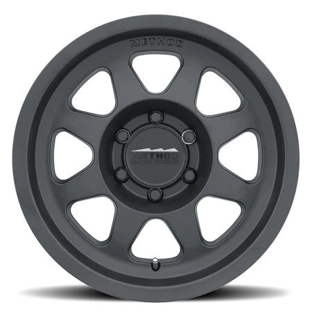 Method MR703 17x9 / -12mm Offset / 108mm Bore / 5x5.5 BP / 4.8in BS - Matte Black Wheel - MR70379055512N